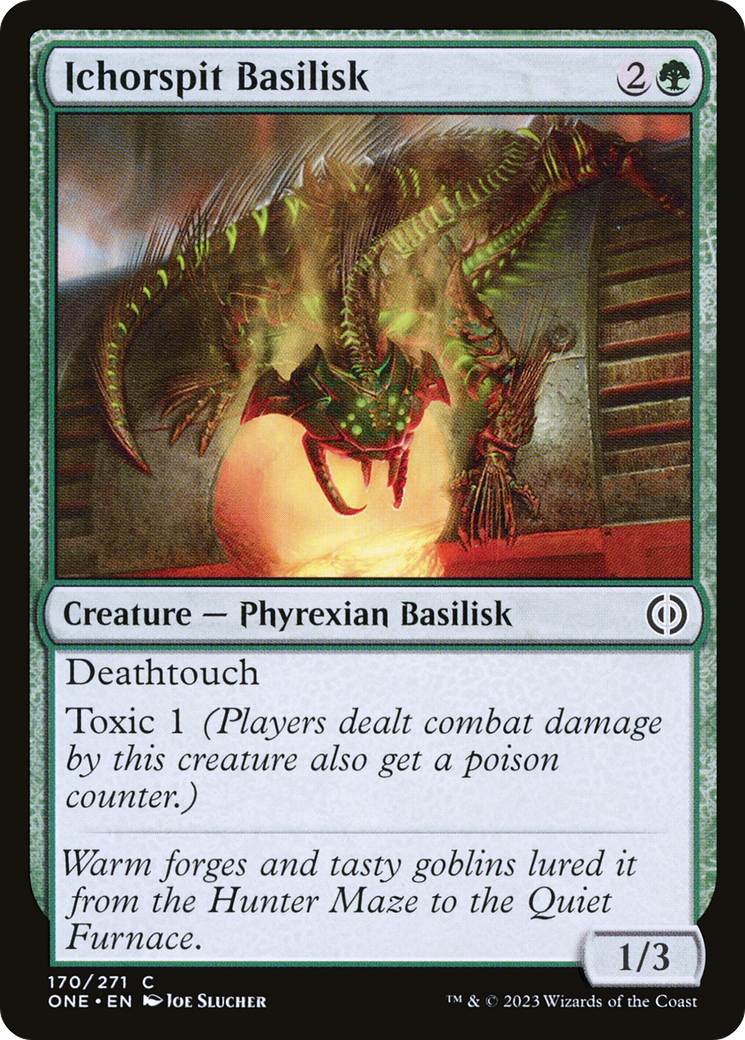 Ichorspit Basilisk (ONE-170) - Phyrexia: All Will Be One