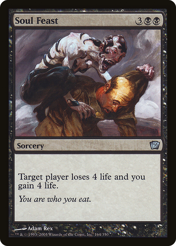 Soul Feast (9ED-164★) - Ninth Edition Foil