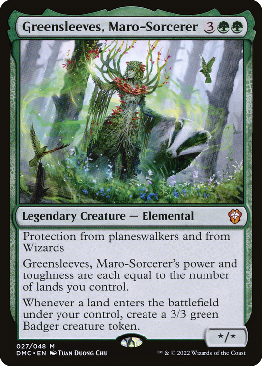 Greensleeves, Maro-Sorcerer (DMC-027) - Dominaria United Commander Foil