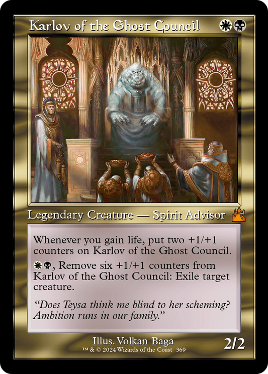 Karlov of the Ghost Council (RVR-369) - Ravnica Remastered Foil