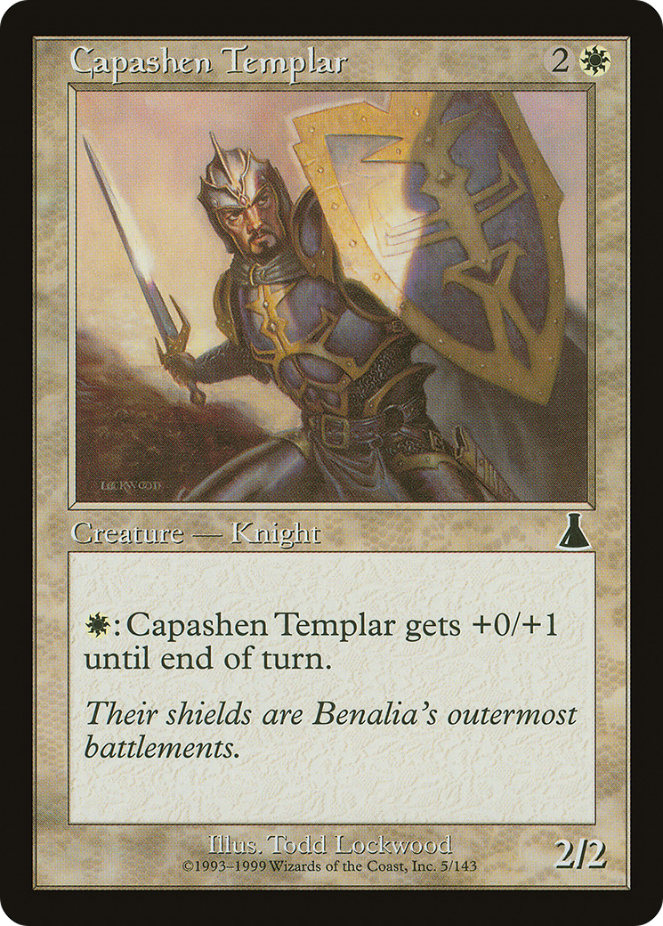 Capashen Templar (UDS-005) - Urza's Destiny Foil