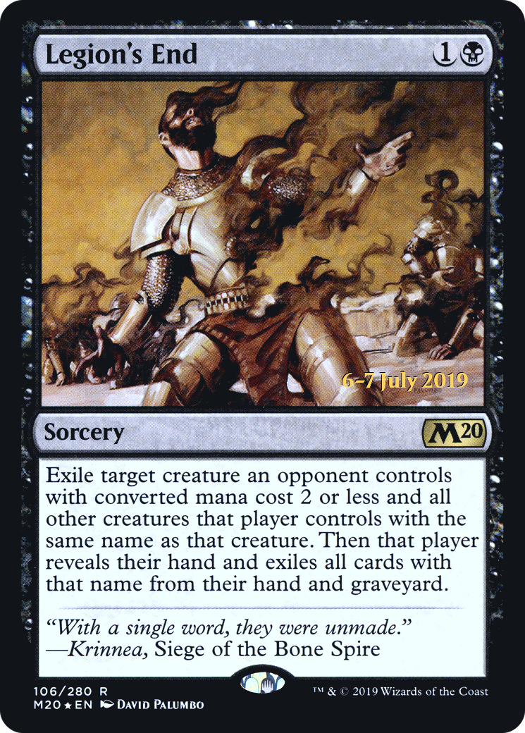Legion's End (PRE-106S) - Core Set 2020 Promos (Prerelease) Foil