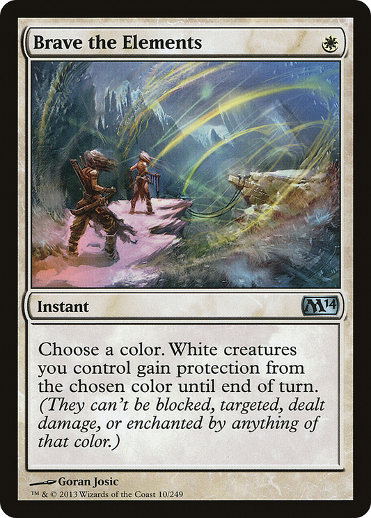 Brave the Elements (M14-010) - Magic 2014