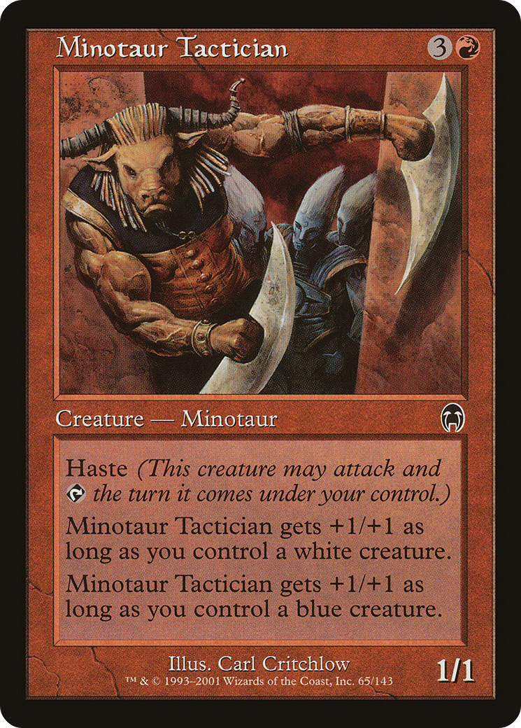 Minotaur Tactician (APC-065) - Apocalypse Foil