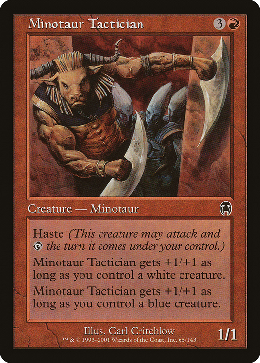 Minotaur Tactician (APC-065) - Apocalypse Foil