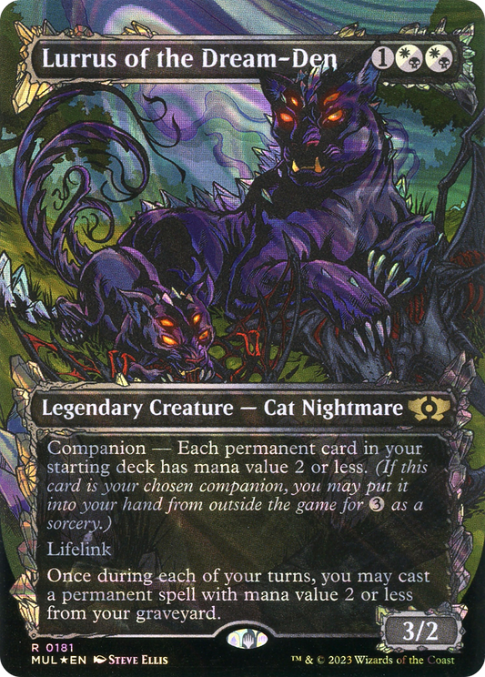 Lurrus of the Dream-Den (MUL-181) - Multiverse Legends: (Showcase) (Borderless) Foil