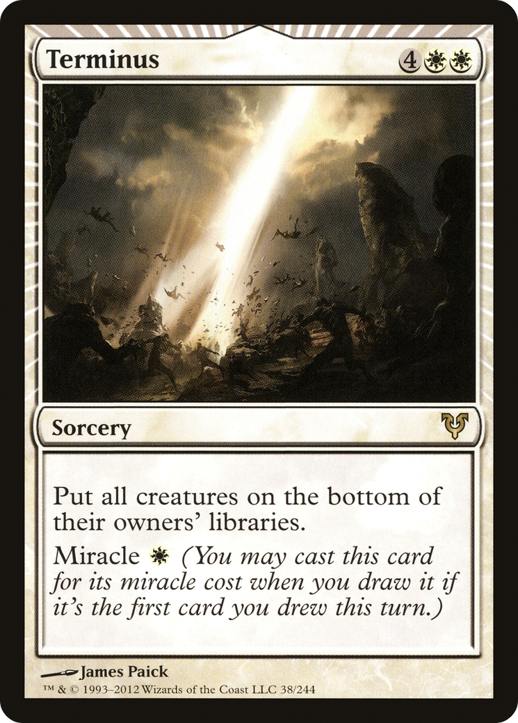 Terminus (AVR-038) - Avacyn Restored: (miracle) Foil