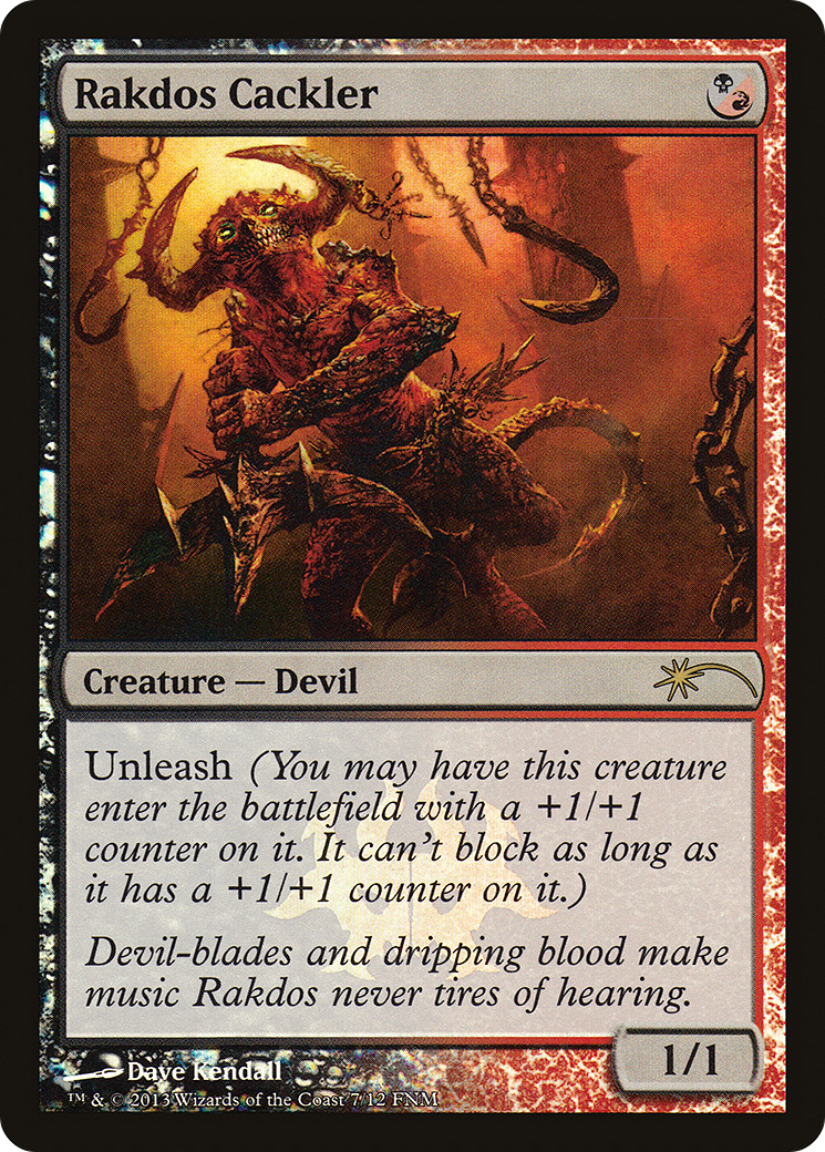 Rakdos Cackler (F13-007) - Friday Night Magic 2013 Foil