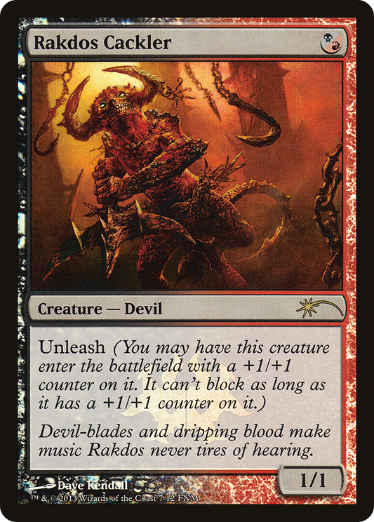 Rakdos Cackler (F13-007) - Friday Night Magic 2013 Foil