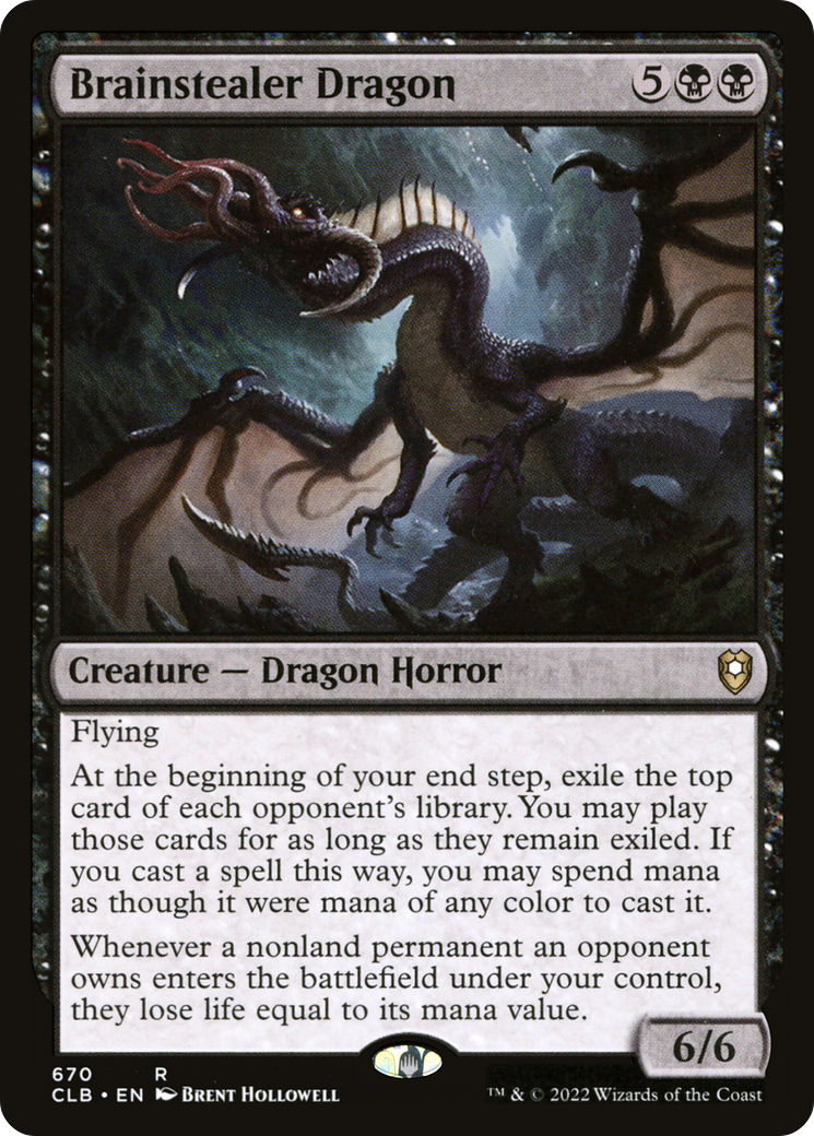 Brainstealer Dragon (CLB-670) - Commander Legends: Battle for Baldur's Gate