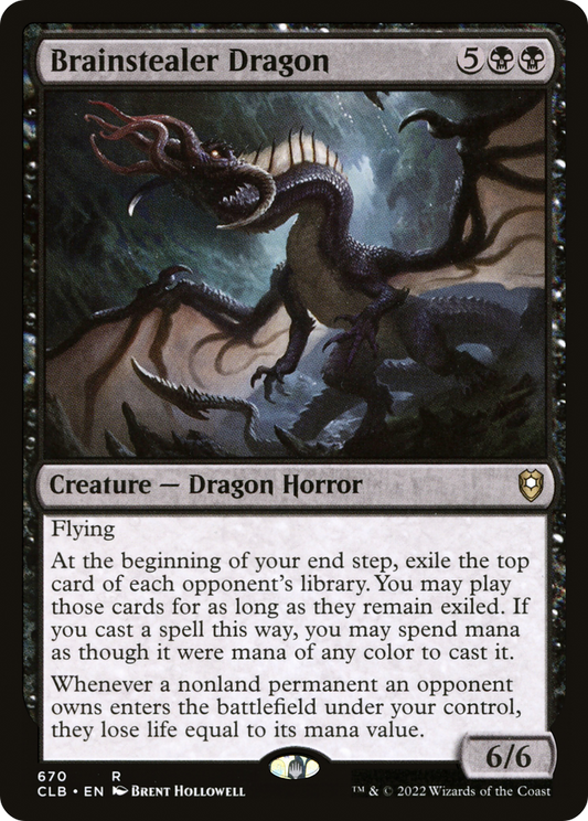 Brainstealer Dragon (CLB-670) - Commander Legends: Battle for Baldur's Gate