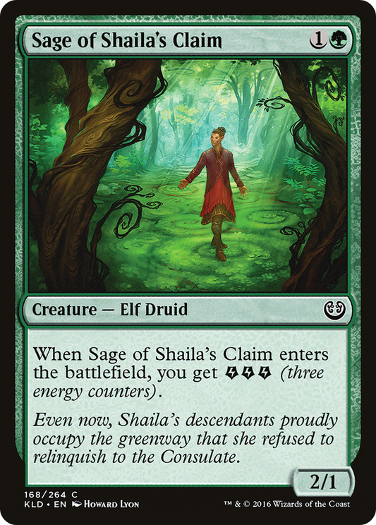 Sage of Shaila's Claim (KLD-168) - Kaladesh Foil