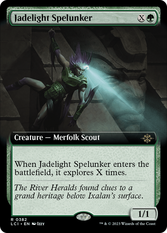 Jadelight Spelunker (Extended Art) (LCI-382) - The Lost Caverns of Ixalan: (Extended Art)