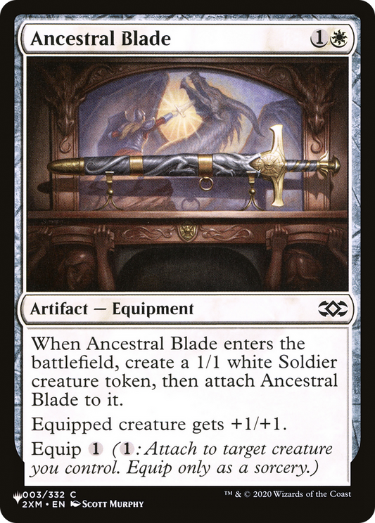 Ancestral Blade (LIST-2XM-3) - The List