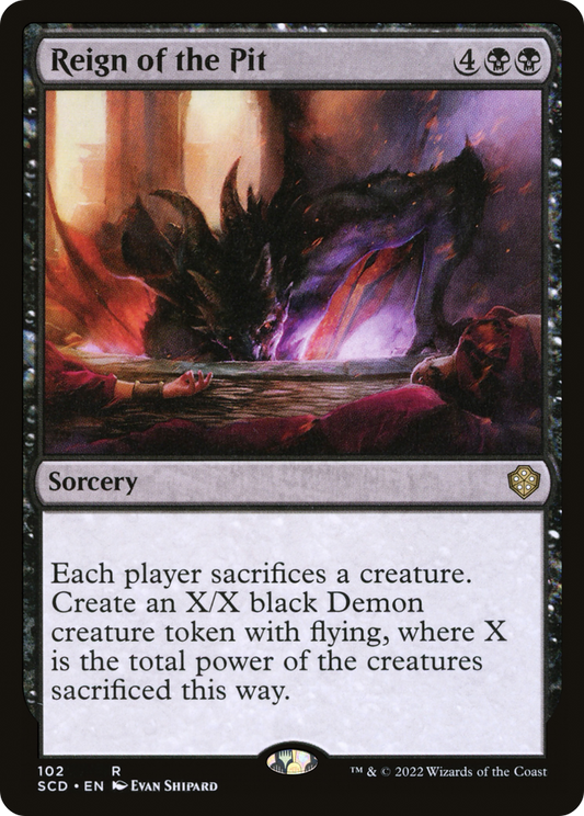 Reign of the Pit (SCD-102) - Starter Commander Decks