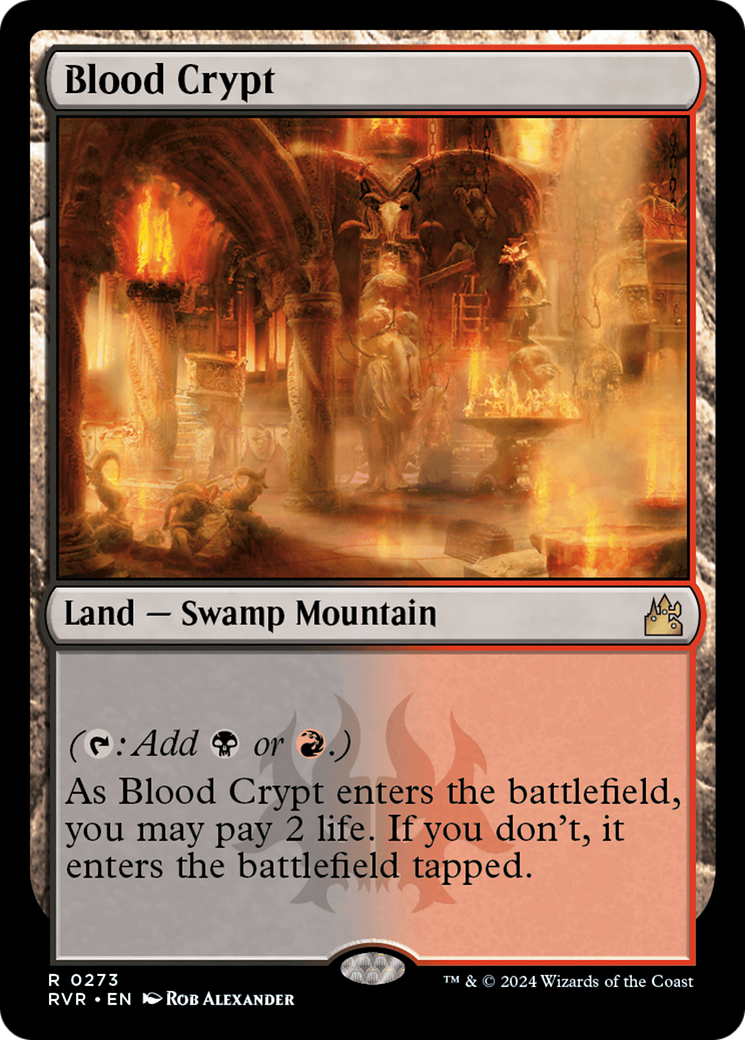 Blood Crypt (RVR-273) - Ravnica Remastered