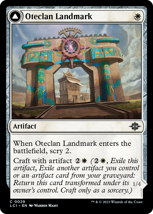 Oteclan Landmark (LCI-029) - The Lost Caverns of Ixalan