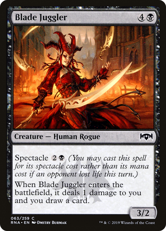 Blade Juggler (RNA-063) - Ravnica Allegiance