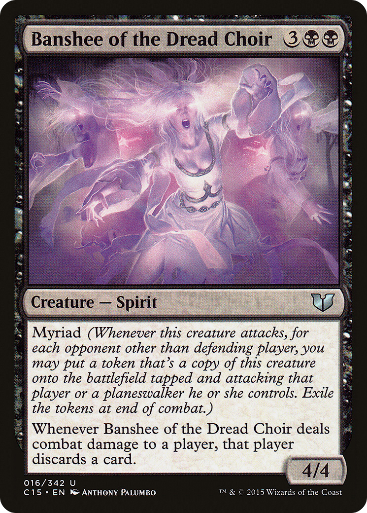 Banshee of the Dread Choir (C15-016) - Commander 2015