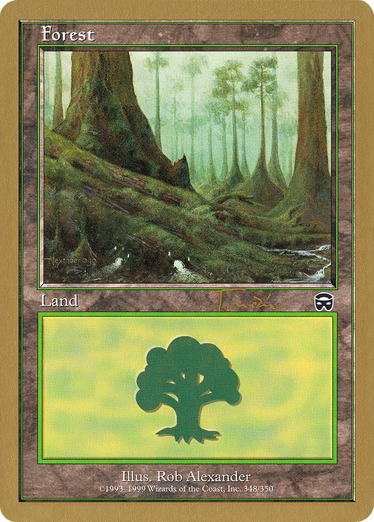 Forest (WC01-JT348) - World Championship Decks 2001