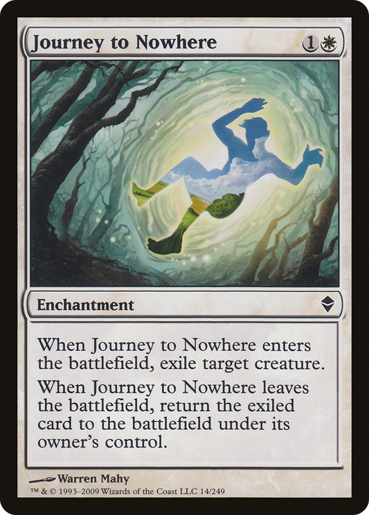 Journey to Nowhere (ZEN-014) - Zendikar Foil