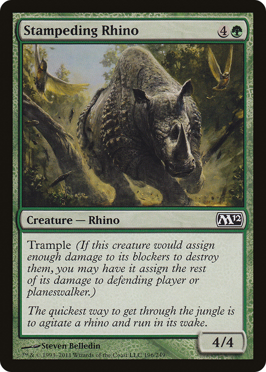 Stampeding Rhino (M12-196) - Magic 2012