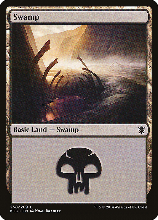 Swamp (KTK-258) - Khans of Tarkir