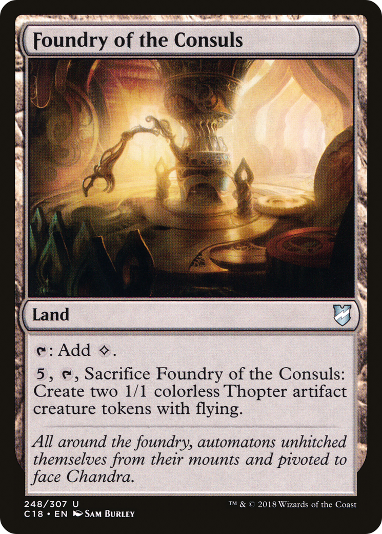 Foundry of the Consuls (C18-248) - Commander 2018