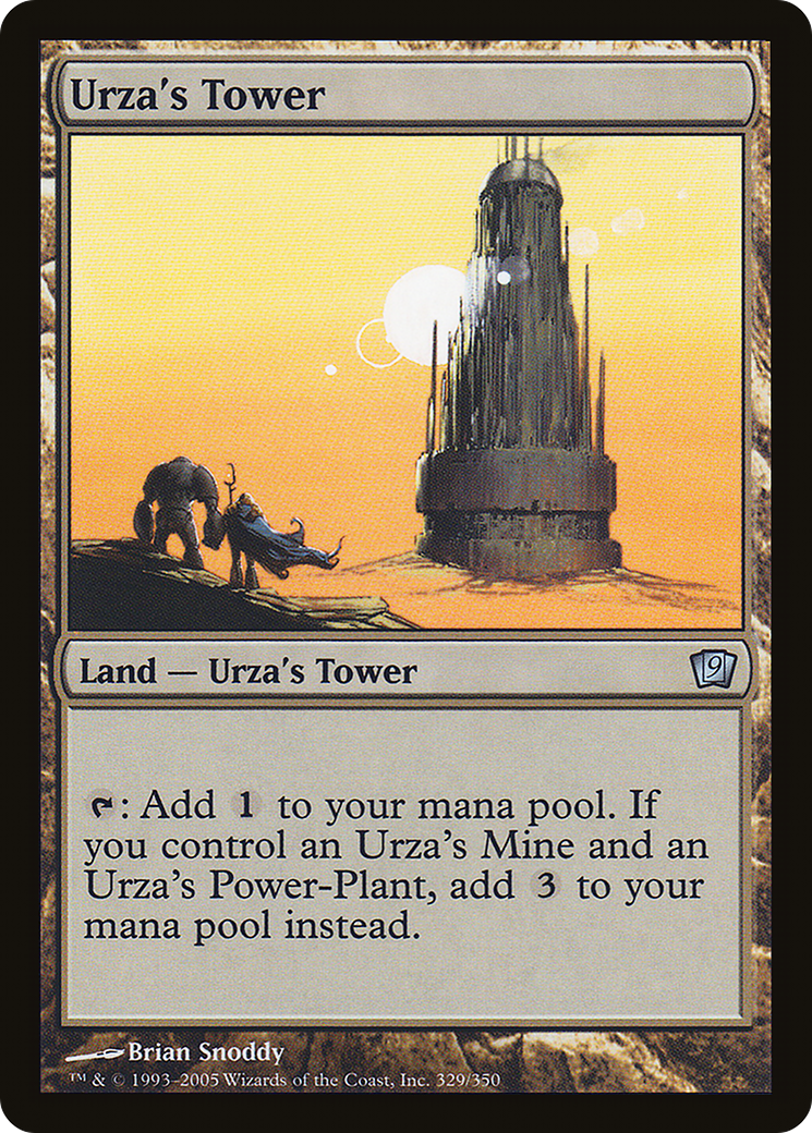 Urza's Tower (9ED-329★) - Ninth Edition Foil