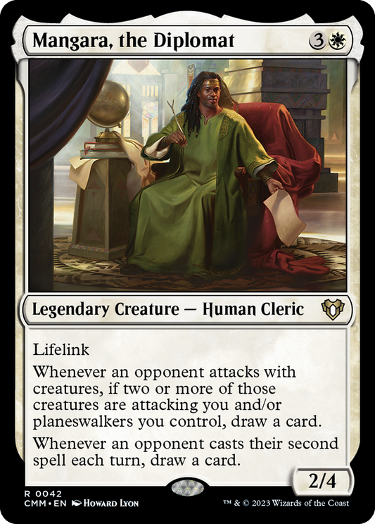 Mangara, the Diplomat (CMM-042) - Commander Masters