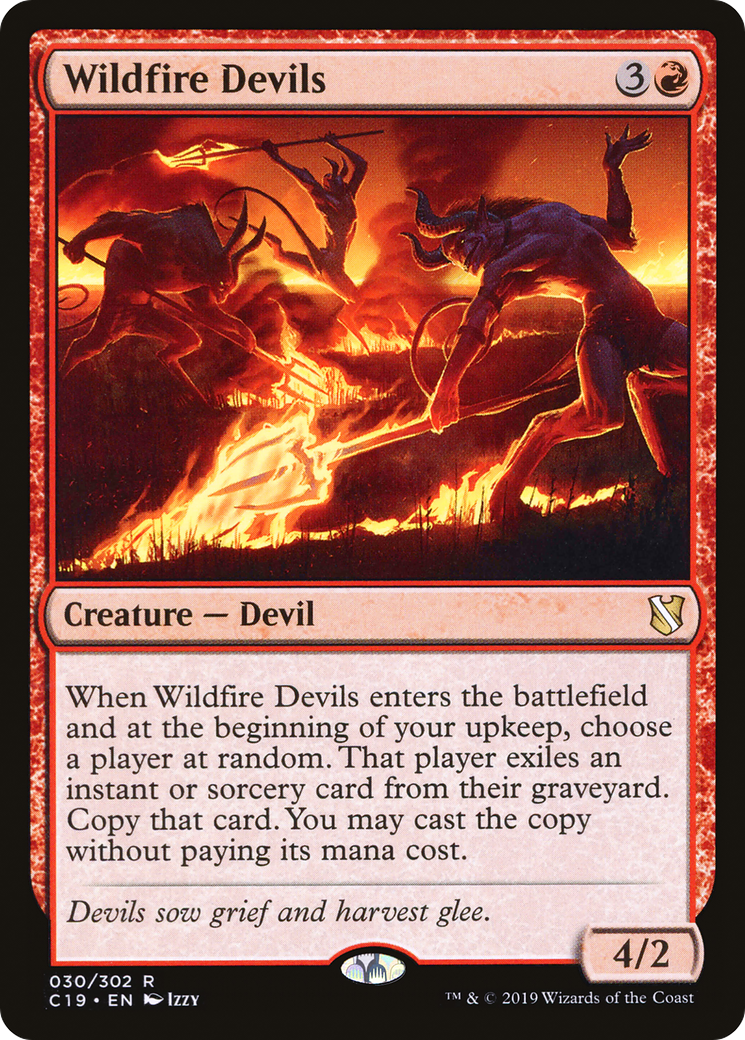 Wildfire Devils (C19-030) - Commander 2019