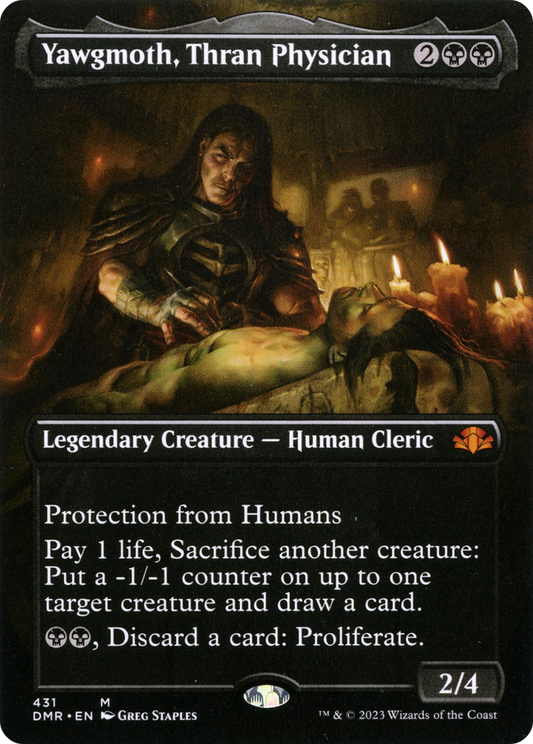 Yawgmoth, Thran Physician (DMR-431) - Dominaria Remastered (Borderless)