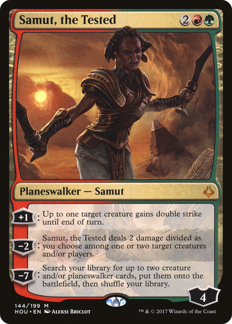 Samut, the Tested (HOU-144) - Hour of Devastation Foil