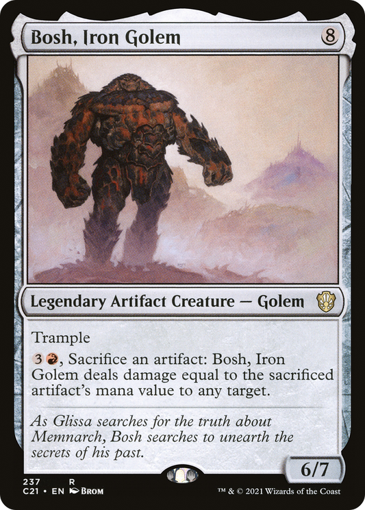 Bosh, Iron Golem (C21-237) - Commander 2021