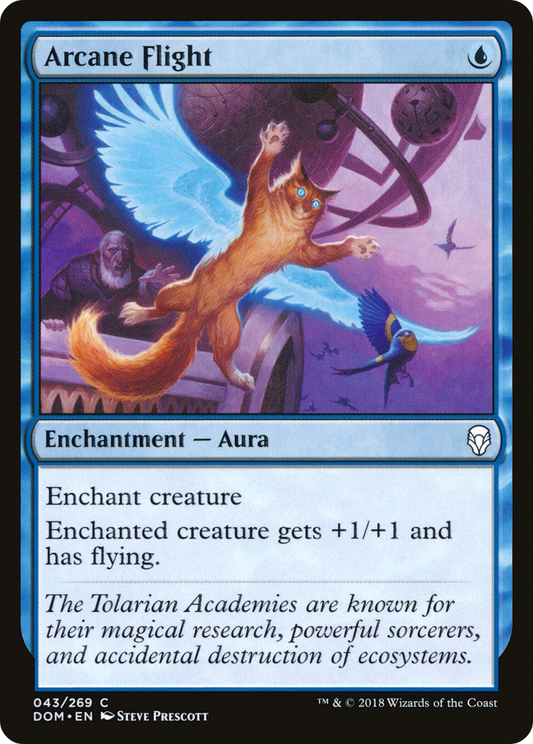 Arcane Flight (DOM-043) - Dominaria Foil