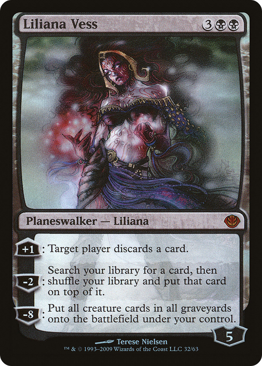 Liliana Vess (DDD-032) - Duel Decks: Garruk vs. Liliana Foil