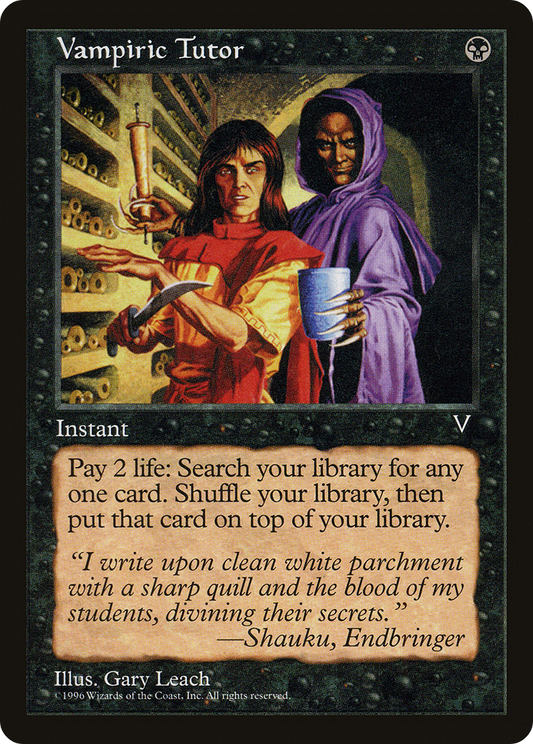 Vampiric Tutor (VIS-072) - Visions