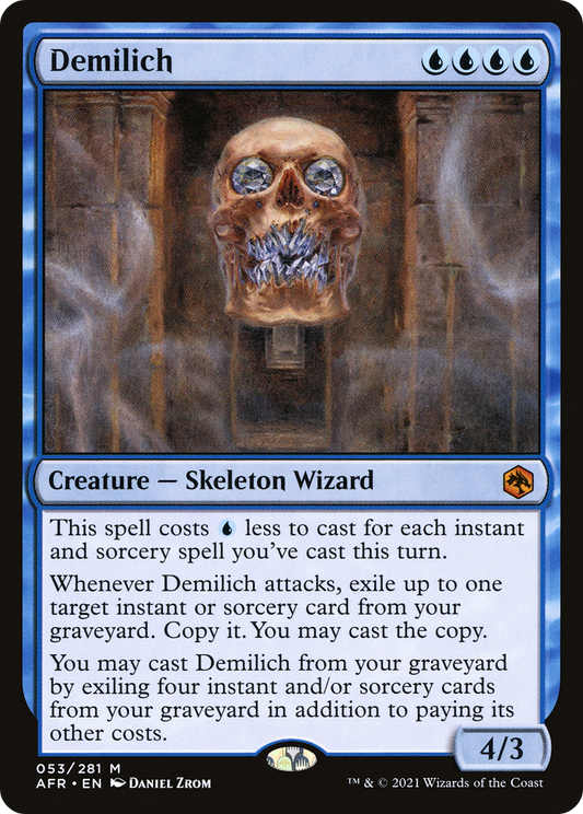 Demilich (AFR-053) - Adventures in the Forgotten Realms Foil