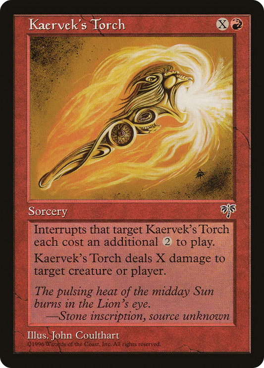 Kaervek's Torch (MIR-185) - Mirage