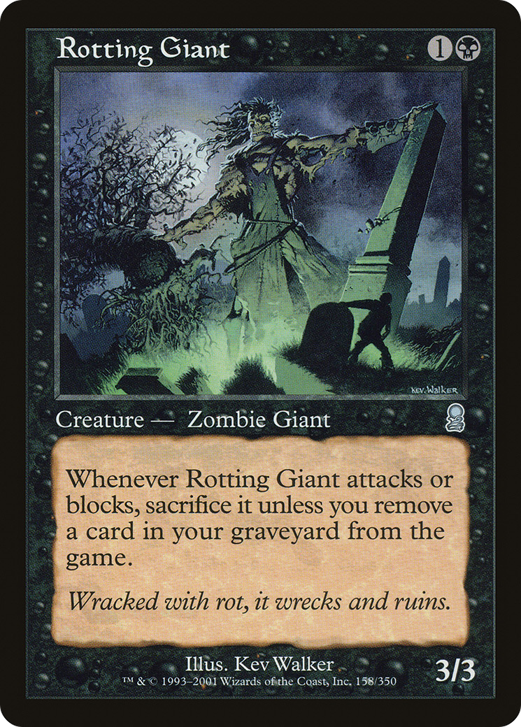 Rotting Giant (ODY-158) - Odyssey Foil