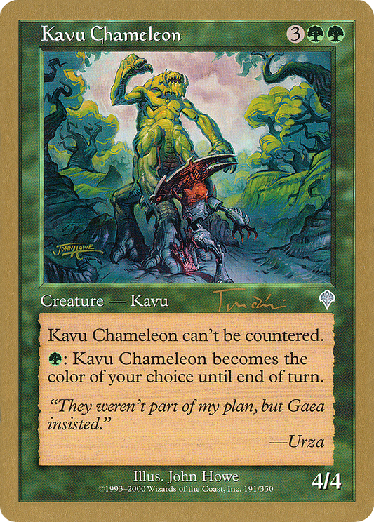 Kavu Chameleon (WC01-JT191) - World Championship Decks 2001