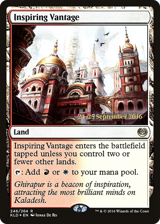 Inspiring Vantage (PKLD-246S) - Kaladesh Promos Foil