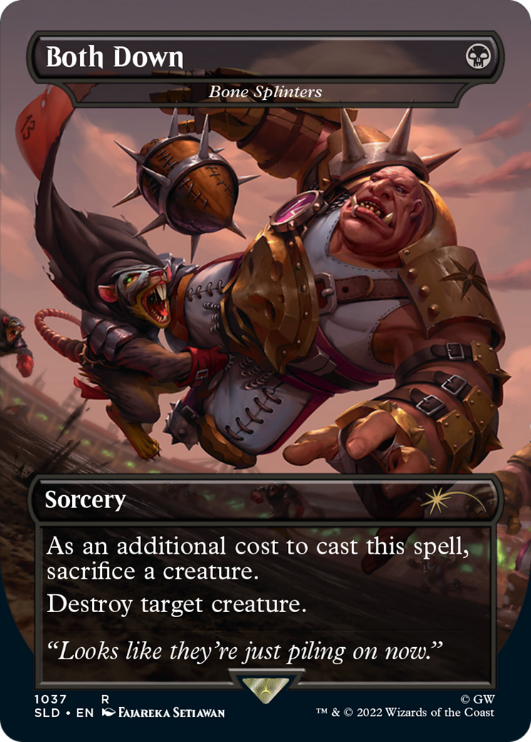 Bone Splinters (SLD-1037) - Secret Lair Drop / Both Down