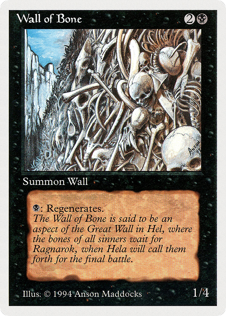 Wall of Bone (SUM-134) - Summer Magic / Edgar