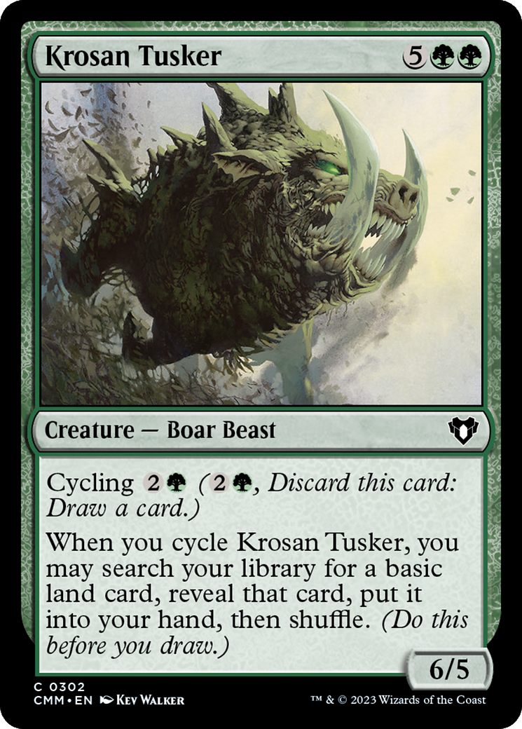 Krosan Tusker (CMM-302) - Commander Masters