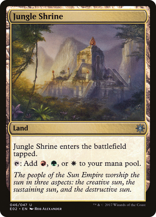 Jungle Shrine (E02-046) - Explorers of Ixalan