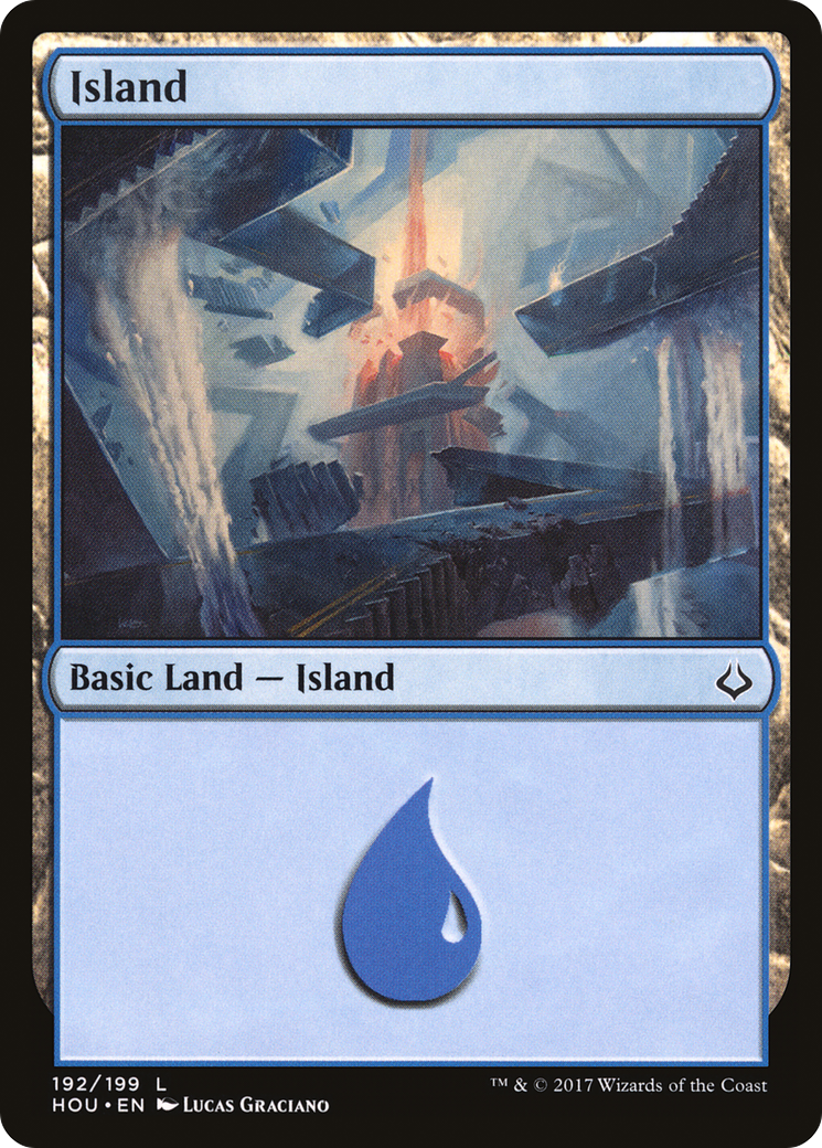 Island (HOU-192) - Hour of Devastation Foil