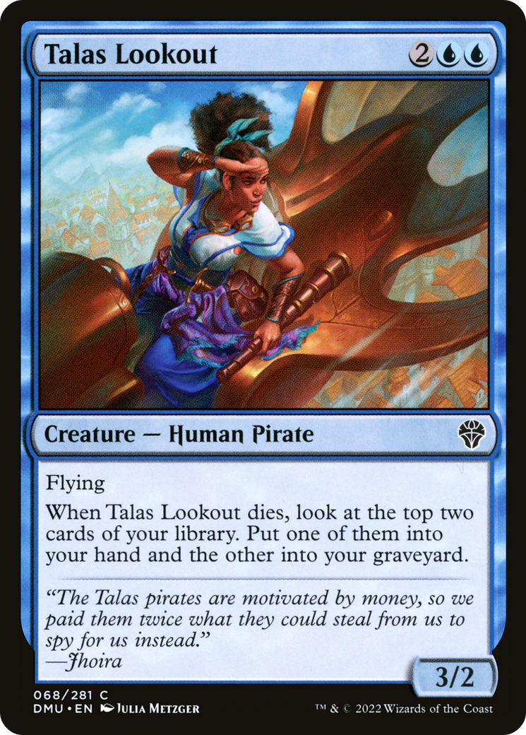 Talas Lookout (DMU-068) - Dominaria United Foil