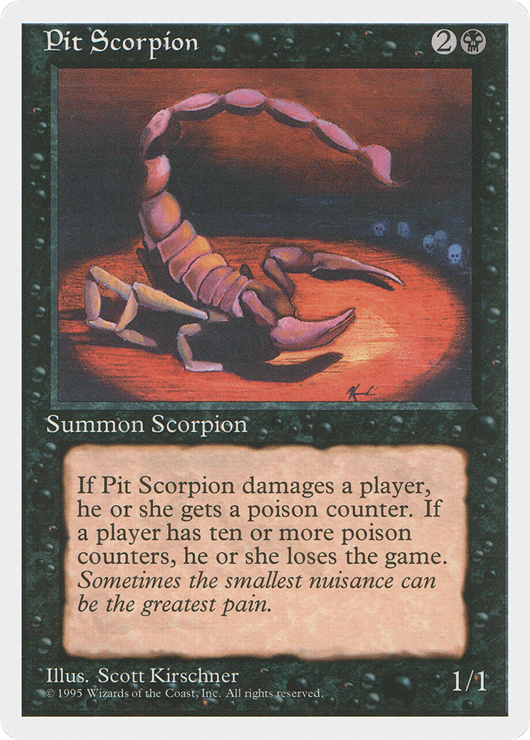 Pit Scorpion (4ED-153) - Fourth Edition