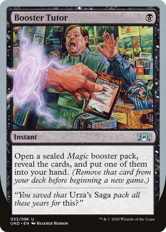 Booster Tutor (UND-033) - Unsanctioned